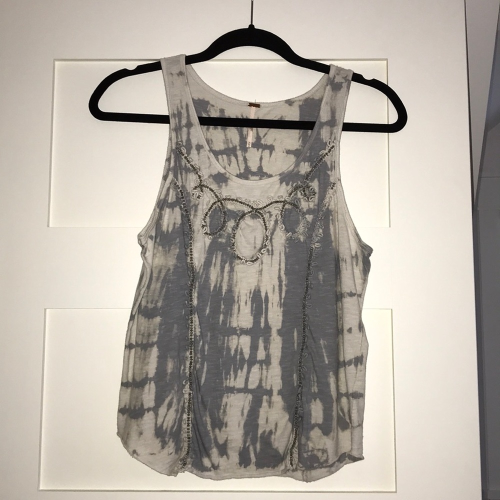 Free people beaded top. Size medium.